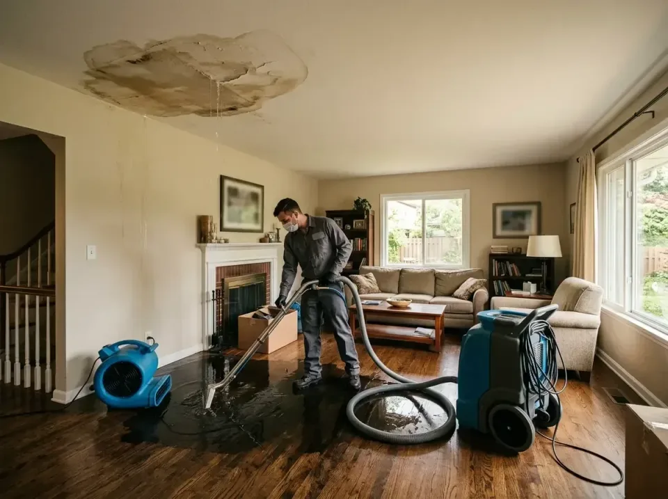 attic-pipe-burst-ceiling-drip-008 — frequently asked questions, Water Damage Restoration & Carpet Care in Melbourne, AR